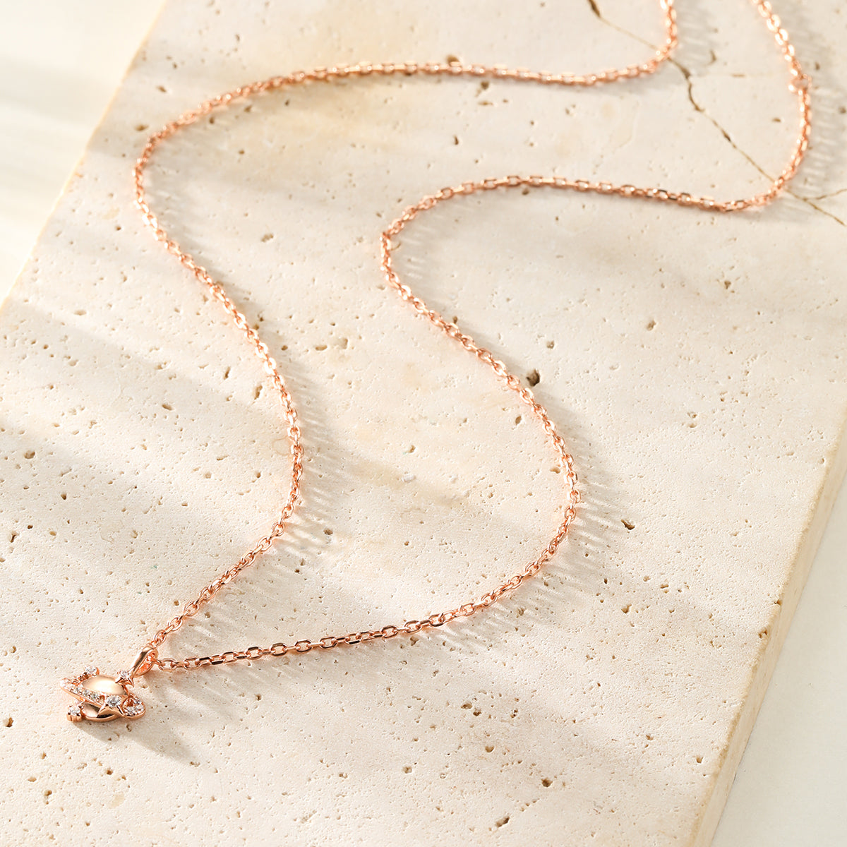 Collier Pendentif Planète Sterling Argent